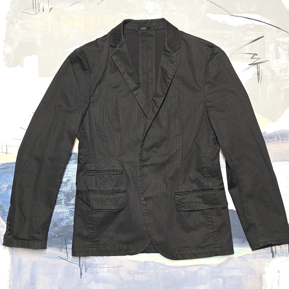 United Arrows Japan Green Label Relaxing Black Men’s Sport Jacket Coat Sz M